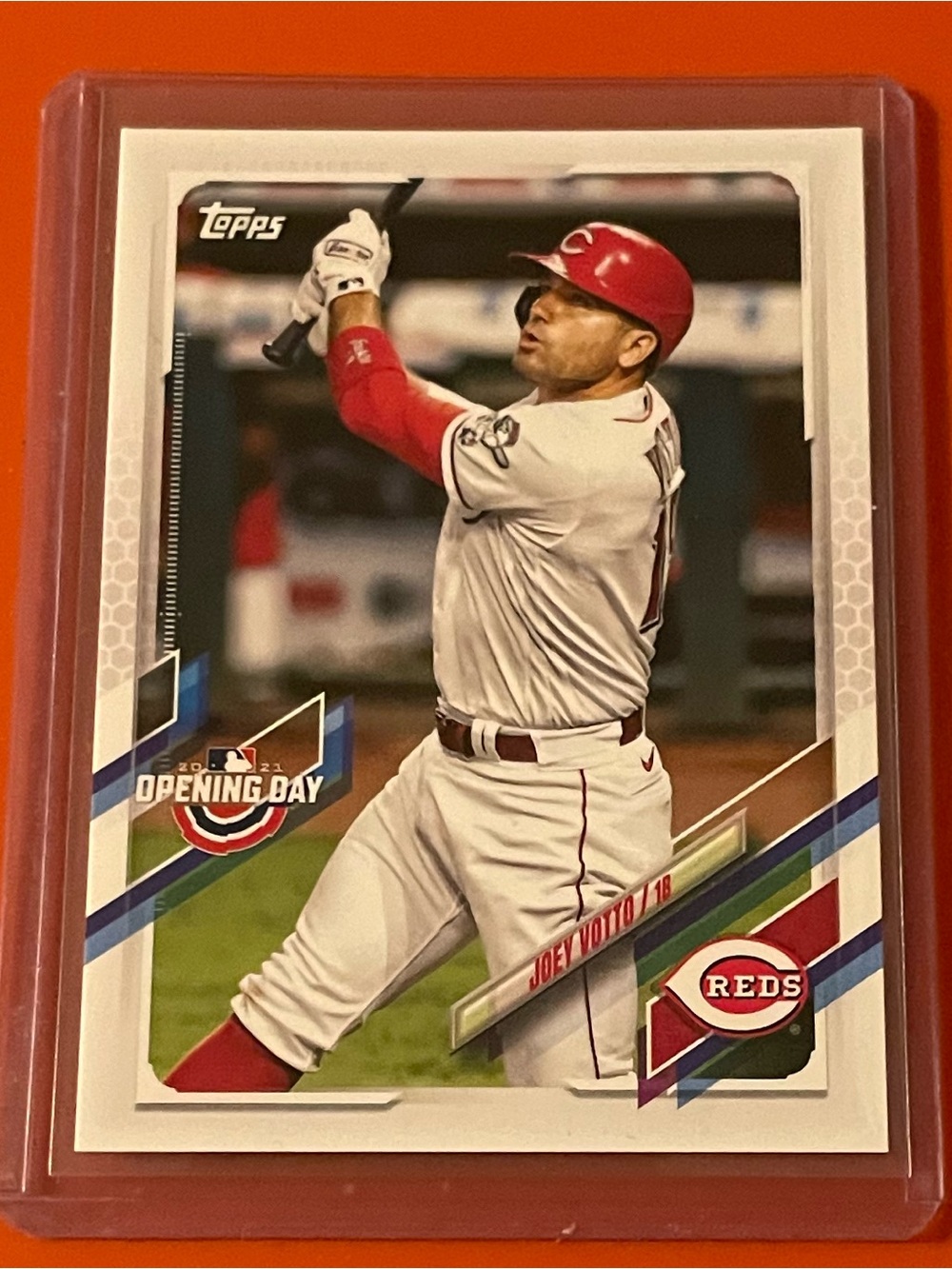 Joey Votto #66 2021 Topps Opening Day Baseball Trading Card